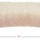 Pink Ombre Tasseled Lumbar Pillow