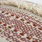 Brown Beige Textural Bands Lumbar Pillow