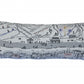 35" White Breckenridge Daylight Skyline Lumbar Decorative Pillow
